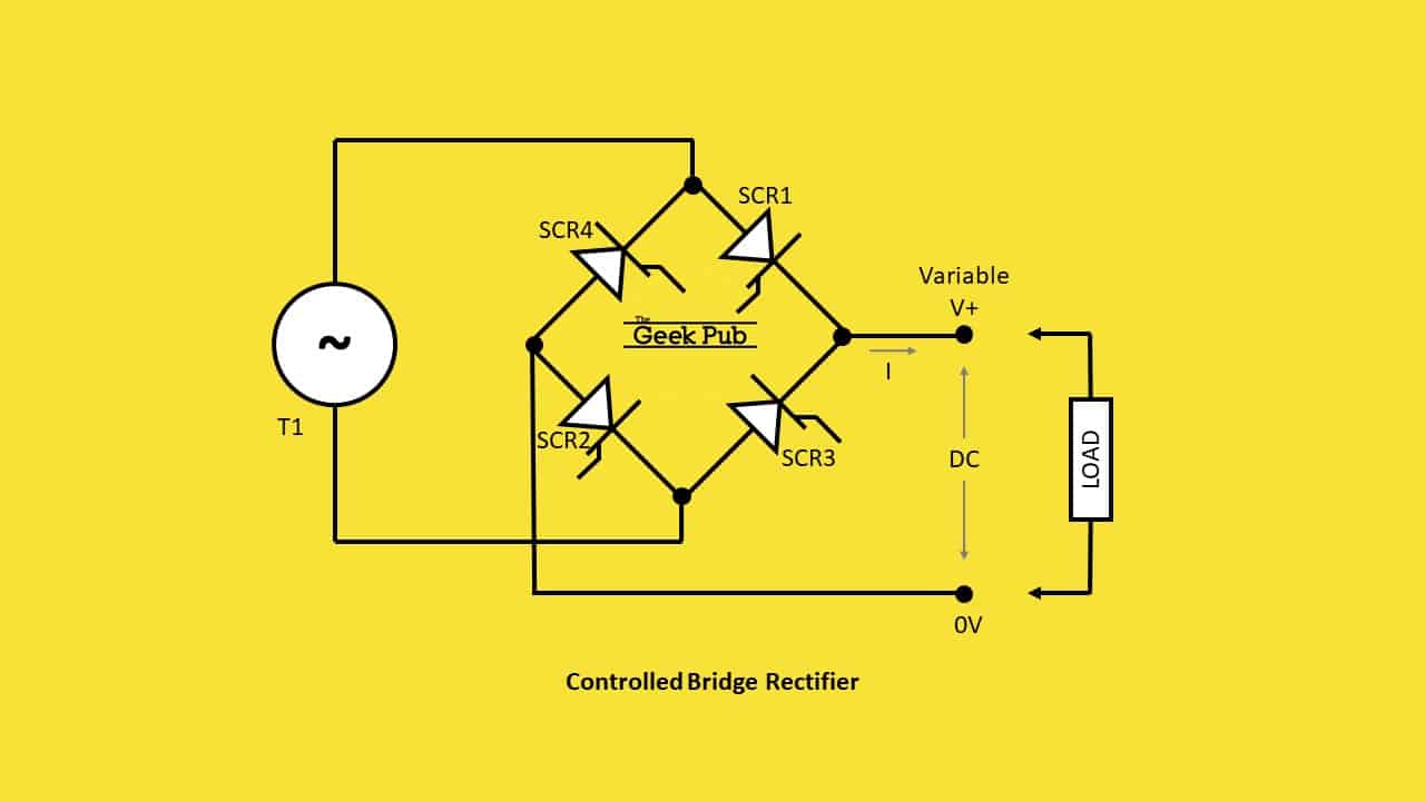 diagram of a bridge rectifier